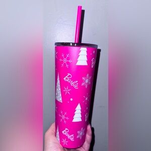 Christmas Barbie tumbler
